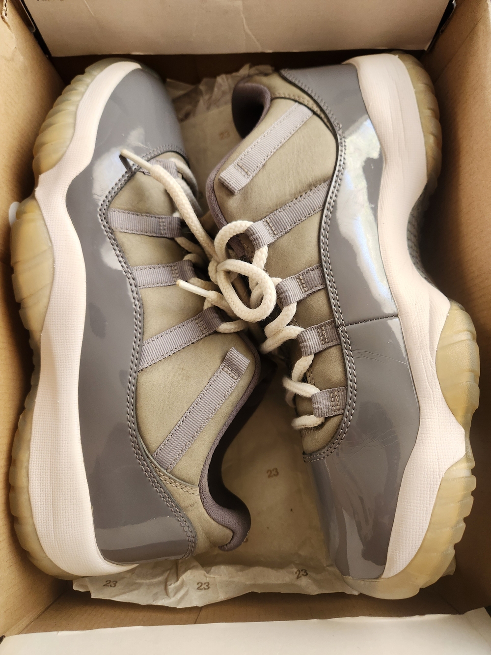 Jordan 11 Retro Low Cool Grey Size 10M (11.5W)